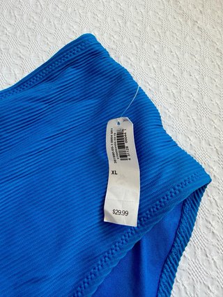 Braga de bikini talla grande XL talle alto.