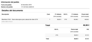 Trípode Manfrotto 525MVB + 503HDV + 519LV