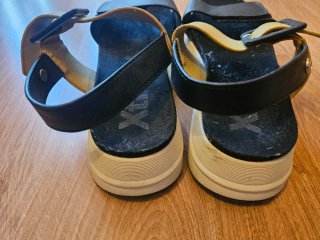 Sandalias Xti Mujer Talla 40 Negro/mostaza