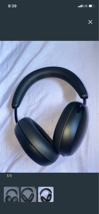 Auriculares Sonos Ace Negros – Cancelación Activa
