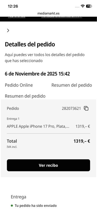 iPhone 17 Pro Plata