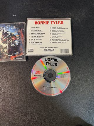 CD Jethro Tull Through The Years y Bonnie Tyler