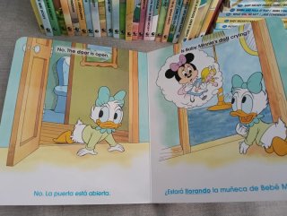 Colección 50 Libros Infantiles Inglés con fichas