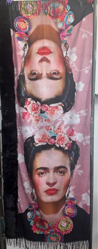 Lote de 12 pashminas de Frida