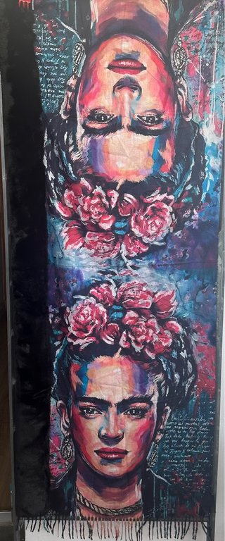 Lote de 12 pashminas de Frida