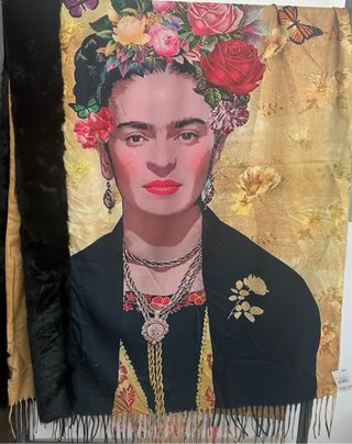 Lote de 12 pashminas de Frida