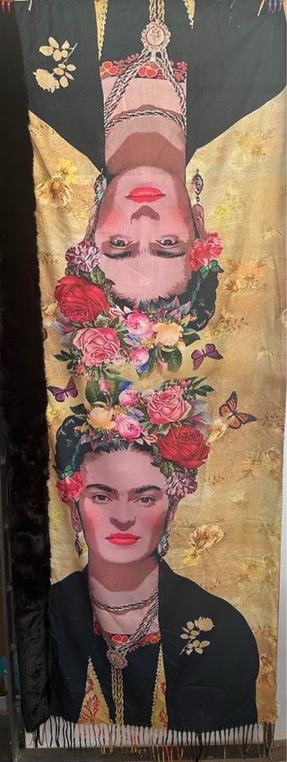 Lote de 12 pashminas de Frida