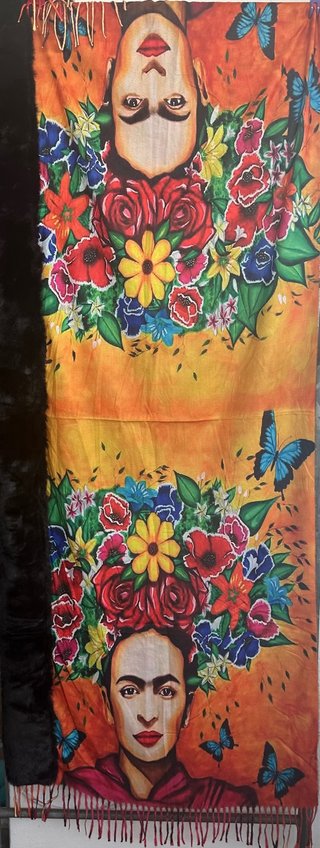 Lote de 12 pashminas de Frida