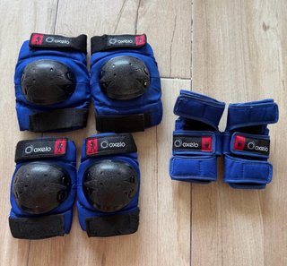 Patines y protecciones Oxelo Talla 30-32