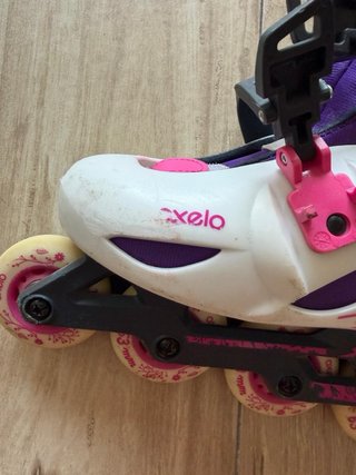 Patines y protecciones Oxelo Talla 30-32