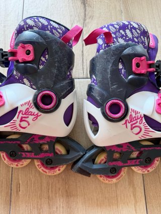 Patines y protecciones Oxelo Talla 30-32