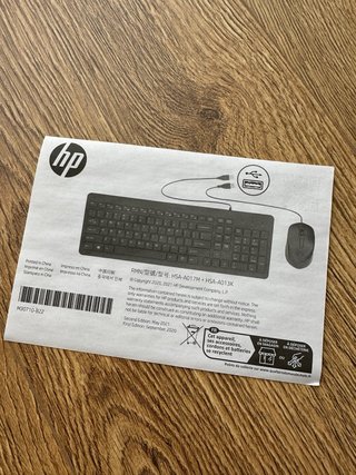 Teclado con Cable USB English Layout