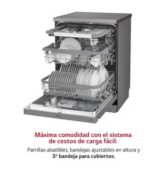 Lavavajillas LG QuadWash