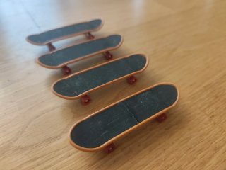 4 Patinetes Fingerboard