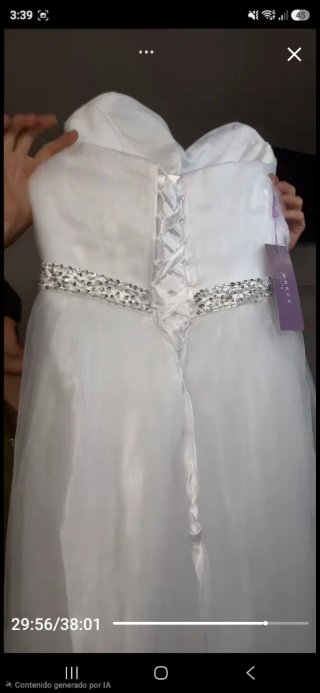 Vestido de Novia Blanco
