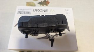 Emisora Dron B6, batería y hélices