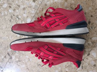 Botas Asics Rojas Talla 42