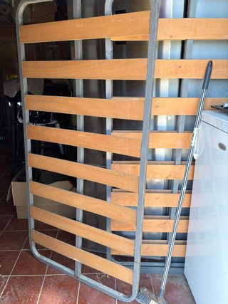 Somier metálico y de madera