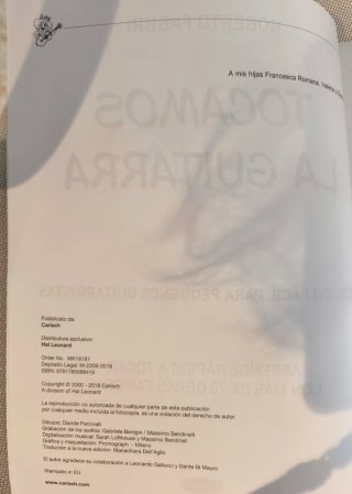 Libro Tocamos la guitarra Roberto Fabbri
