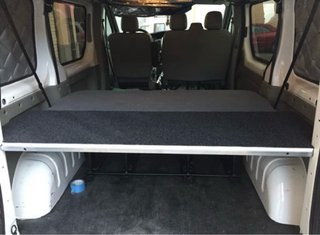 Bandeja cama furgoneta Trafic Vivaro Primastar