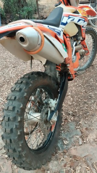 KTM 350 EXC-F Enduro 4T Naranja/Blanca