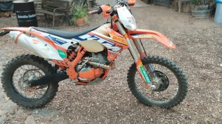 KTM 350 EXC-F Enduro 4T Naranja/Blanca