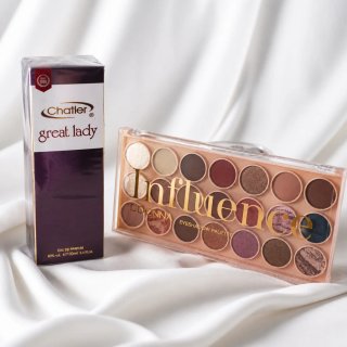 Perfume Chatler Great Lady y Paleta Sombras DDONNA