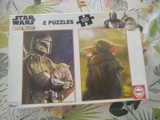 Puzzle Star Wars Mandalorian 2 Puzzles 100 Piezas