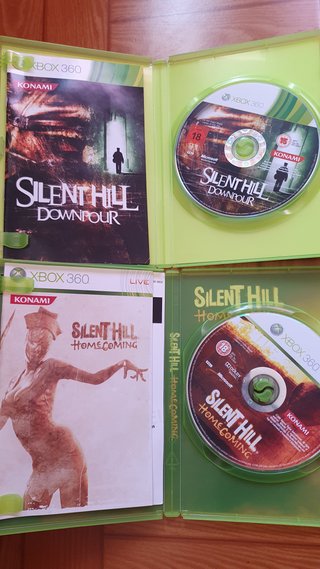 Xbox 360 Silent Hill Homecoming y Downpour