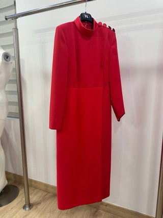 Vestido Victoria Color Frambuesa - T42