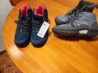 2 Pares Botas Montaña/Senderismo,39,38