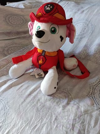 Peluche Marshall Patrulla Canina Bombero