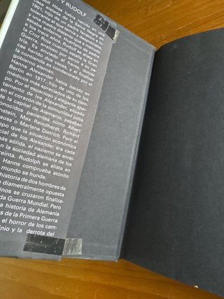 Libro: Hanns y Rudolf de Thomas Harding