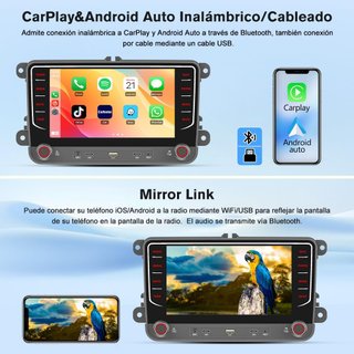 Nueva Radio Android Junsun 4GB+64GB para VW/Audi