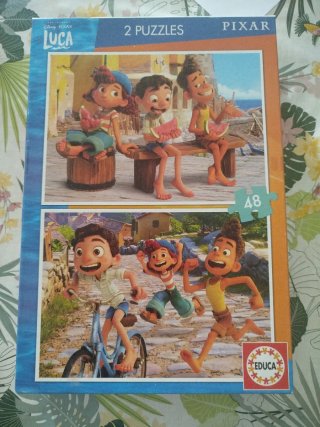 Puzzle Disney Pixar Luca 2 Puzzles 48 Piezas