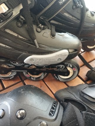 Patines Fila y protecciones