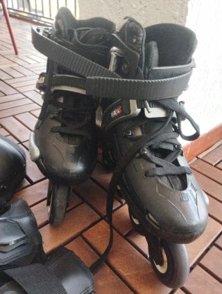 Patines Fila y protecciones