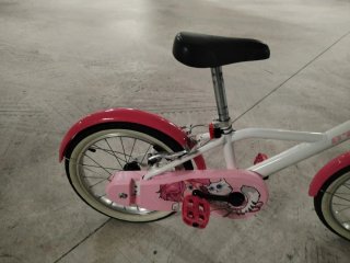 Bici niña 14pulgadas 4-5 años