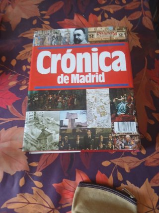 Libro crónica de Madrid