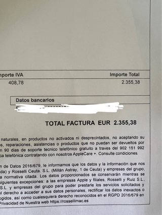 MacBook Pro 15' 2019