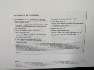 MacBook Pro 15' 2019