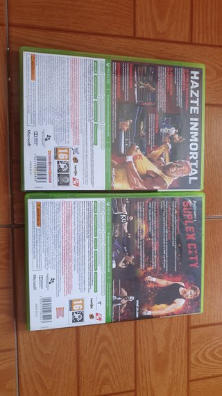WWE 2K14 y 2K17 Xbox 360