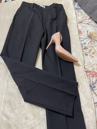 Pantalones verdes y beige, negro, azul, baqueros