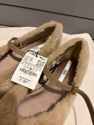 Bailarinas efecto pelo Zara nuevos