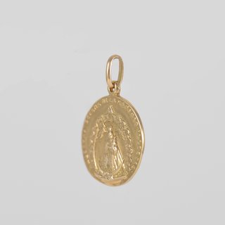 Colgante Medalla oro 18k 750