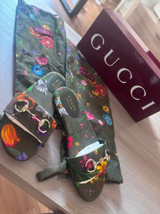 Sandalias Gucci Talla 36 Florales