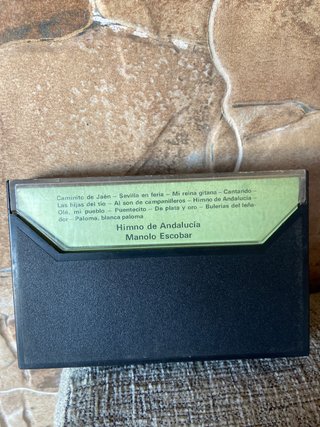 Cinta Casete Manolo Escobar Himno de Andalucía