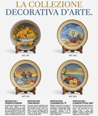 Collezione Decorativa D'Arte Piatti
