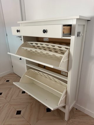 Mueble Zapatero IKEA HEMNES Blanco