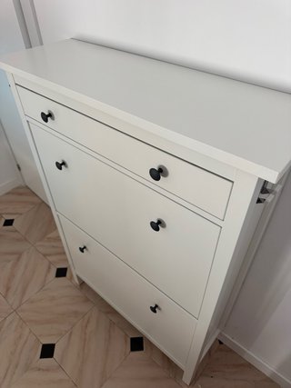 Mueble Zapatero IKEA HEMNES Blanco